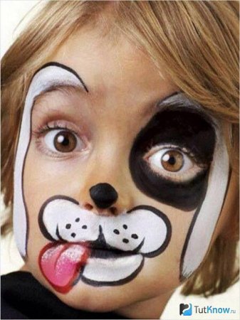 Гримм тигра на лице