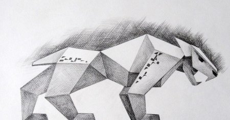 Эскизы животных для скульптуры