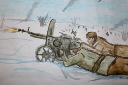 Как нарисовать танк т 34 спереди