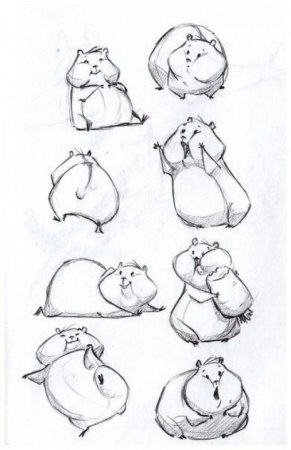Лёгкие лёгкие рисунки