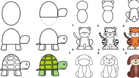 Рисунки по частям