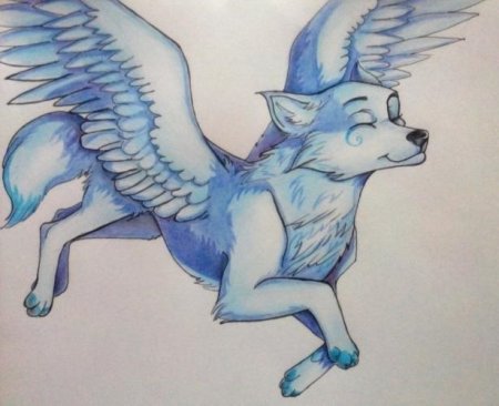 Пегасы и Единороги карандашом