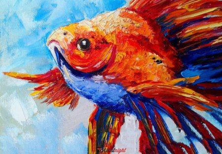 Рисунки красками