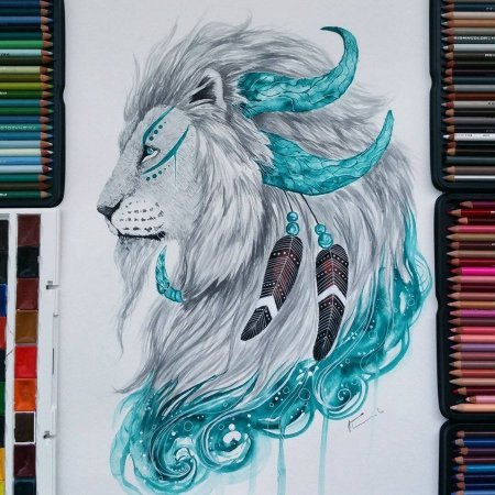 Рисунки для срисовки необычные животные