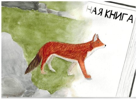 Рисунок на тему красная книга