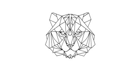 Животные из геометрических фигур