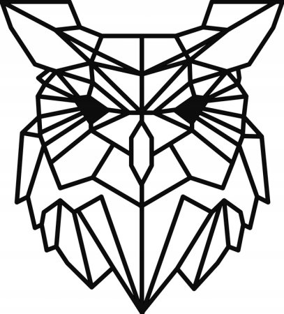 Геометрические животные Сова