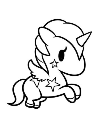 Котенок. Раскраска