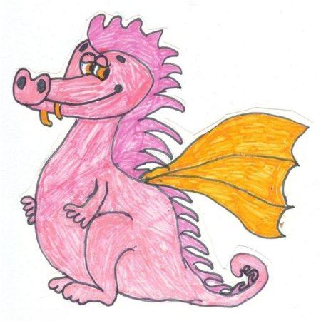 Рисунки сказочных животных для срисовки