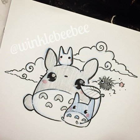 Милые зверьки для скетчбука