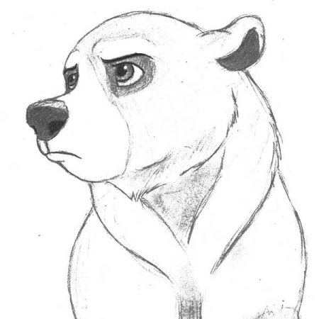 Хаски рисунок