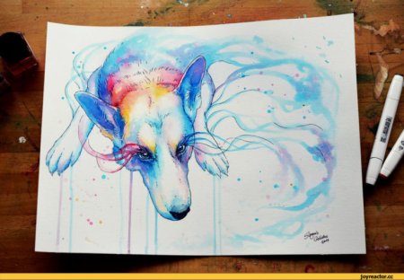 Рисунки акварелью сложные и красивые