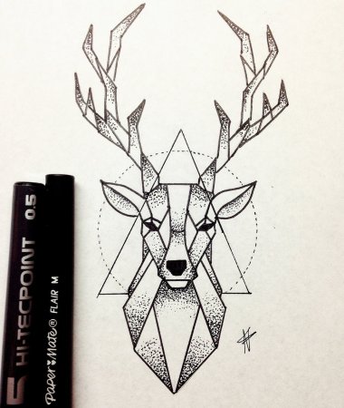 Стилизованные животные в графике