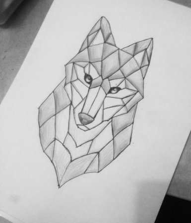 Фигуры животных из геометрических фигур