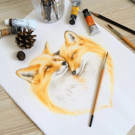 Красивые рисунки маркерами