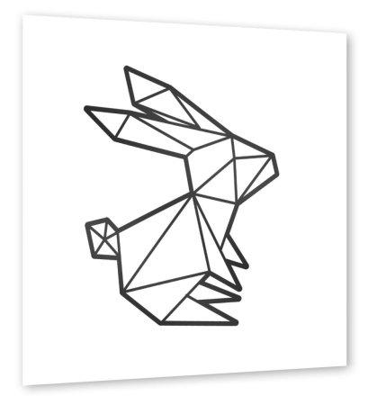 Медведь из геометрических фигур