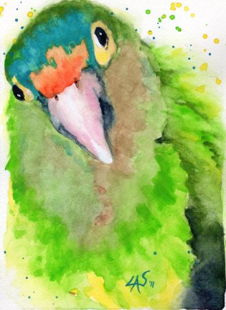 Рисование акварельными карандашами для детей