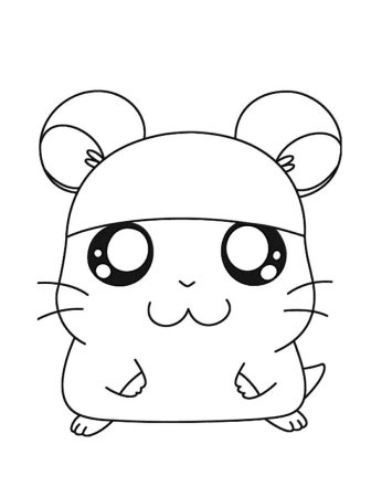 Рисование хомяка