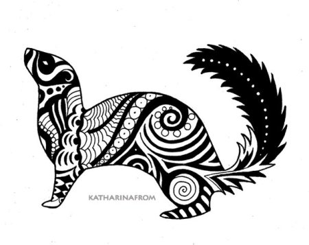 Животные с узорами