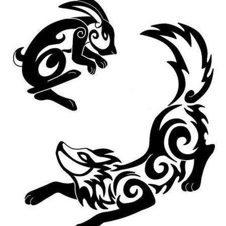 Орнамент животные