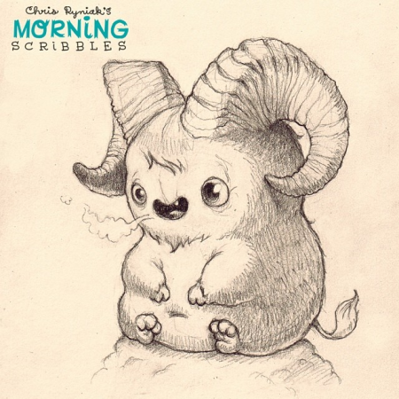 Рогатый заяц арт