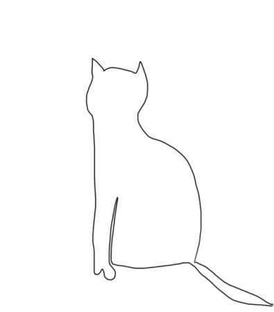 Кошка Пикассо Графика