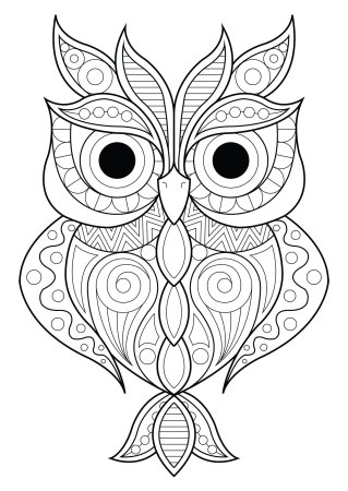 Раскраска антистресс ъ