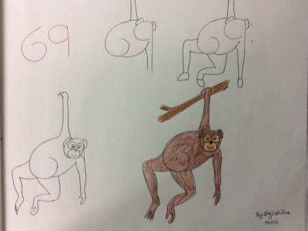 Животное из цифры 6