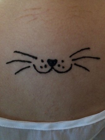 Татушки хной легкие