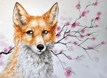 Рисунки красками