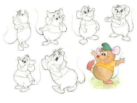 Рисунок мультяшного героя