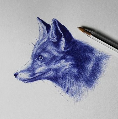Рисунки ручкой