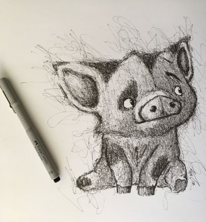 Красивые рисунки ручкой