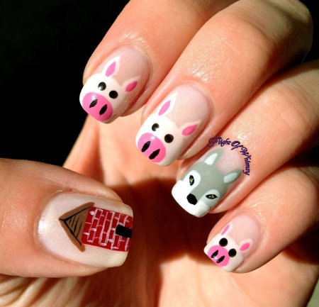 Прикольный маникюр