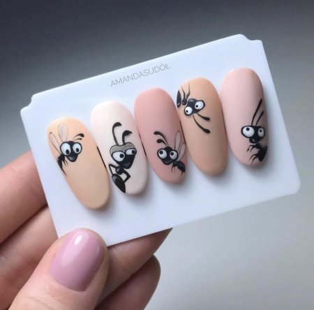 Педикюр Панда