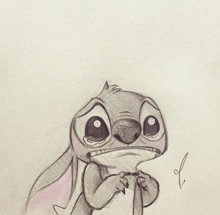 Стич для срисовки