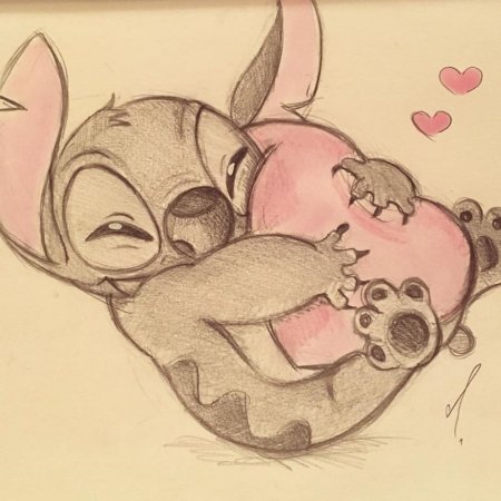 Милые рисунки карандашом про любовь