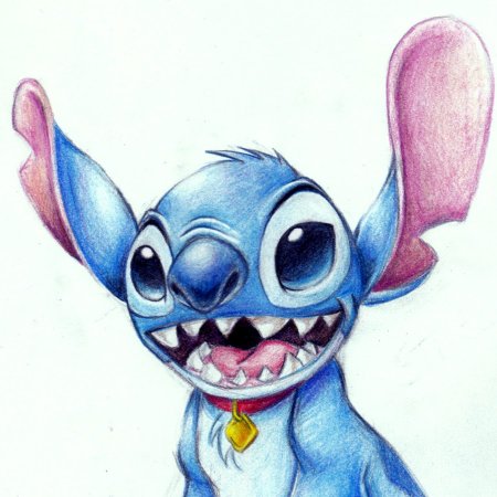 Стич из Лило и Стич карандаш