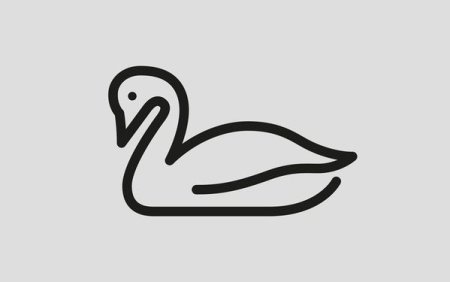 Рисунок одной линией простой