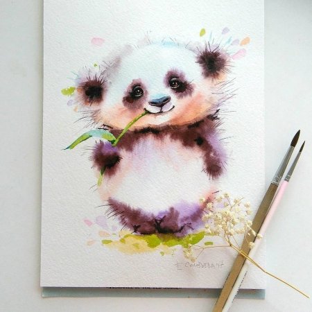 Акварельные картины Tilen ti