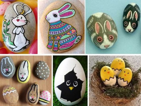 Роспись камней для детей