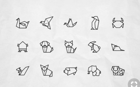 Животное из треугольников