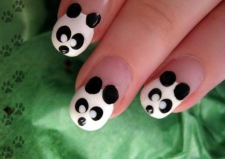Педикюр Панда