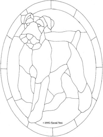 Трафарет для витража для мальчиков