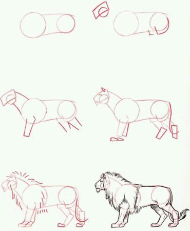 Поэтапное рисование для детей