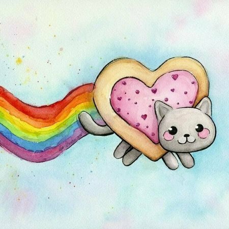 Рисунки для срисовки няшные