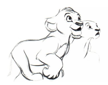 Срисовки Львов из короля Льва