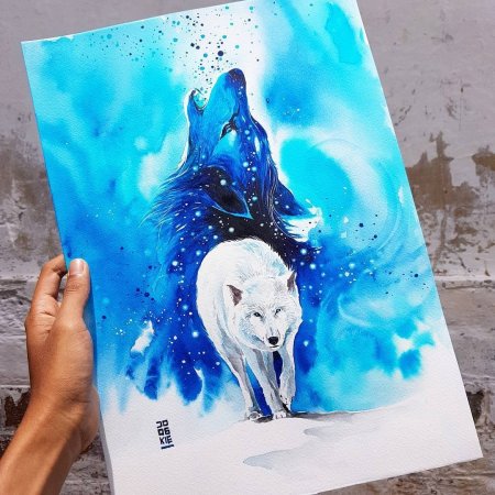 Классные рисунки акварелью