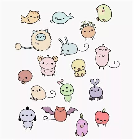 Картинки зверей для срисовки