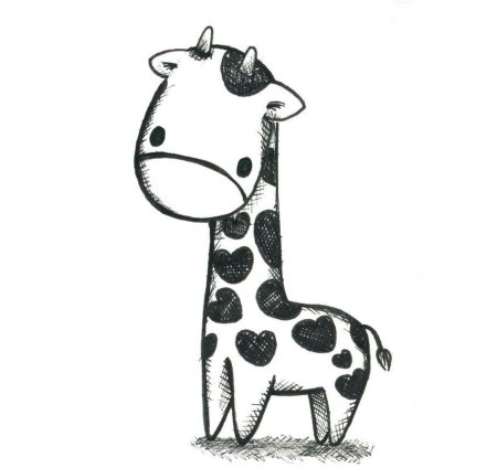 Животные карандашом